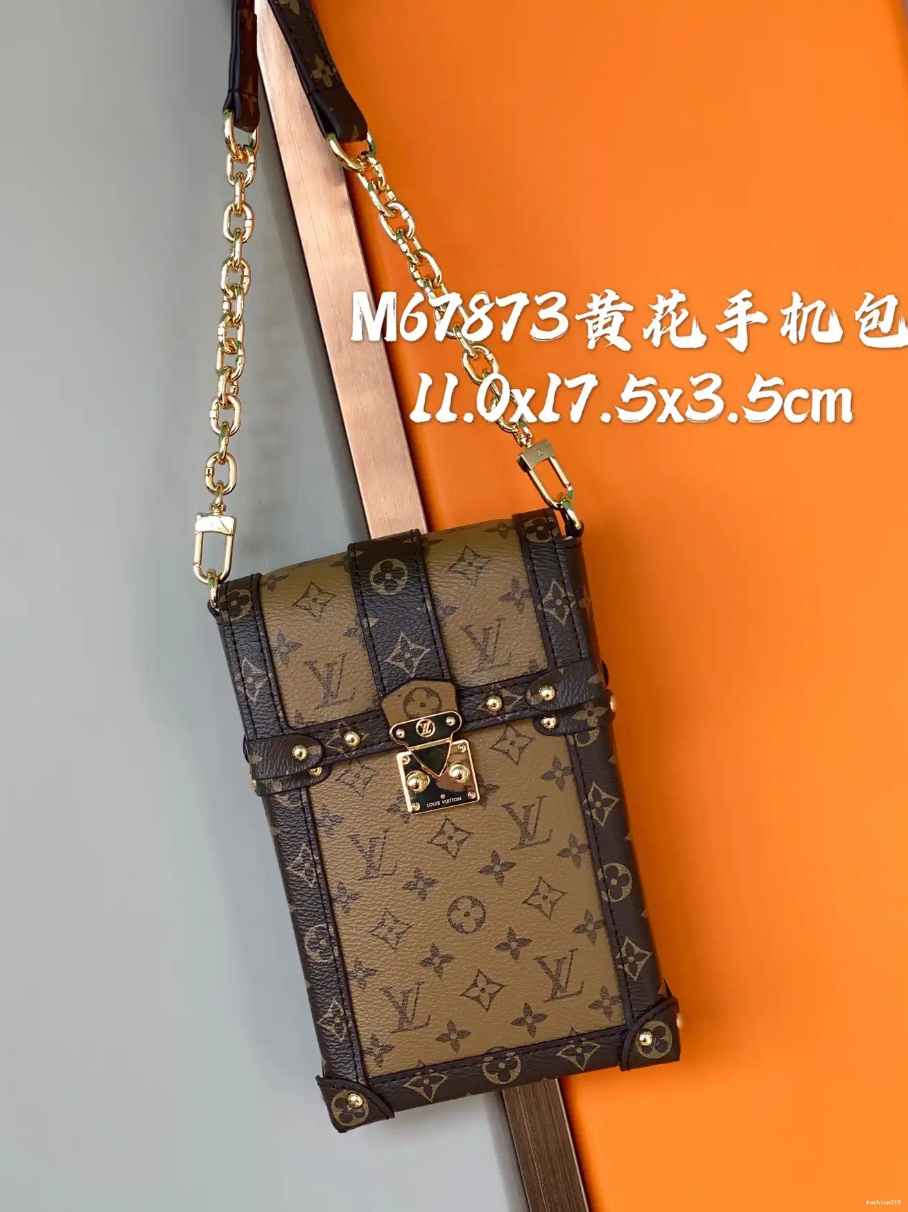 TRUNK VUITTON VERTICAL LOUIS POCHETTE 0403